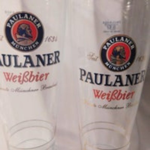PAULANER SOCCER WORLD CUP GERMAN BEER GLASSES 2010 - Picture 3 of 7